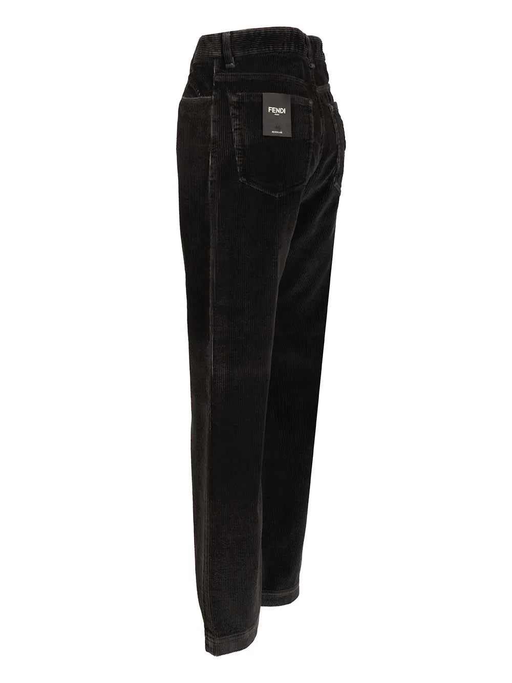 Corduroy Trousers Jeans Black sold by Wanan Luxury product image thumbnail 4