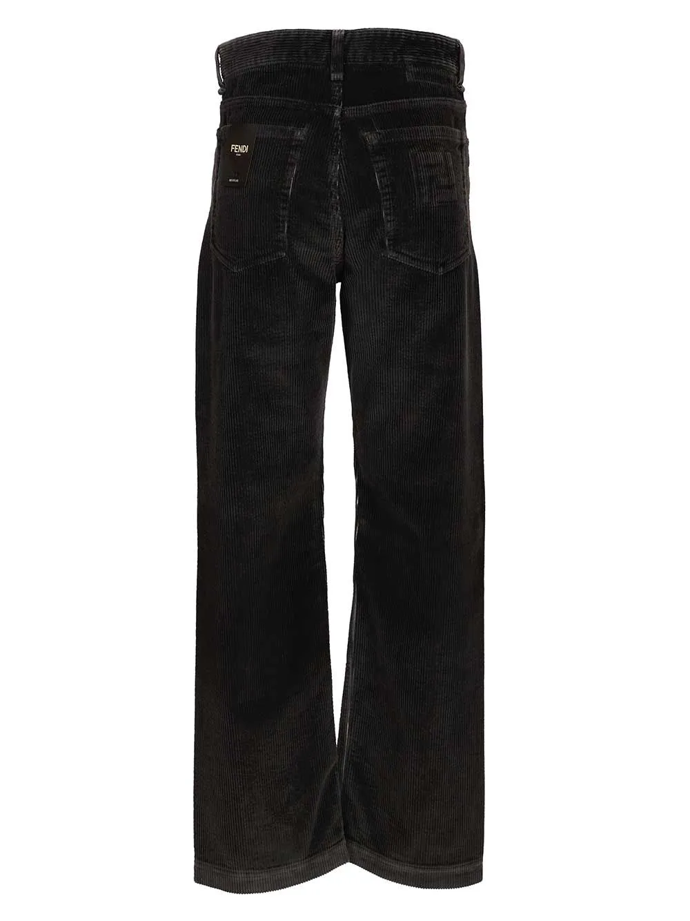Corduroy Trousers Jeans Black sold by Wanan Luxury product image thumbnail 2
