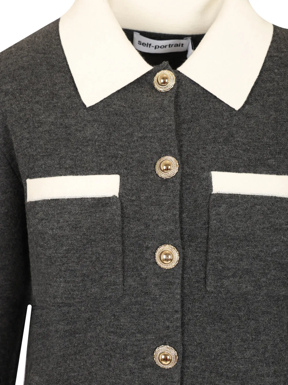 Knit Cardigan Knitwear Grey sold by Wanan Luxury product image thumbnail 4