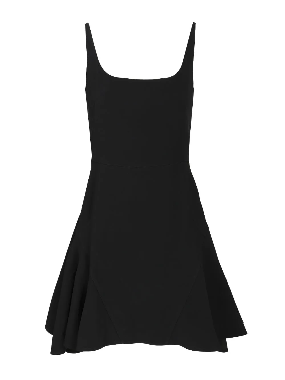 Mini Dress With Cady Straps Dresses Black sold by Wanan Luxury