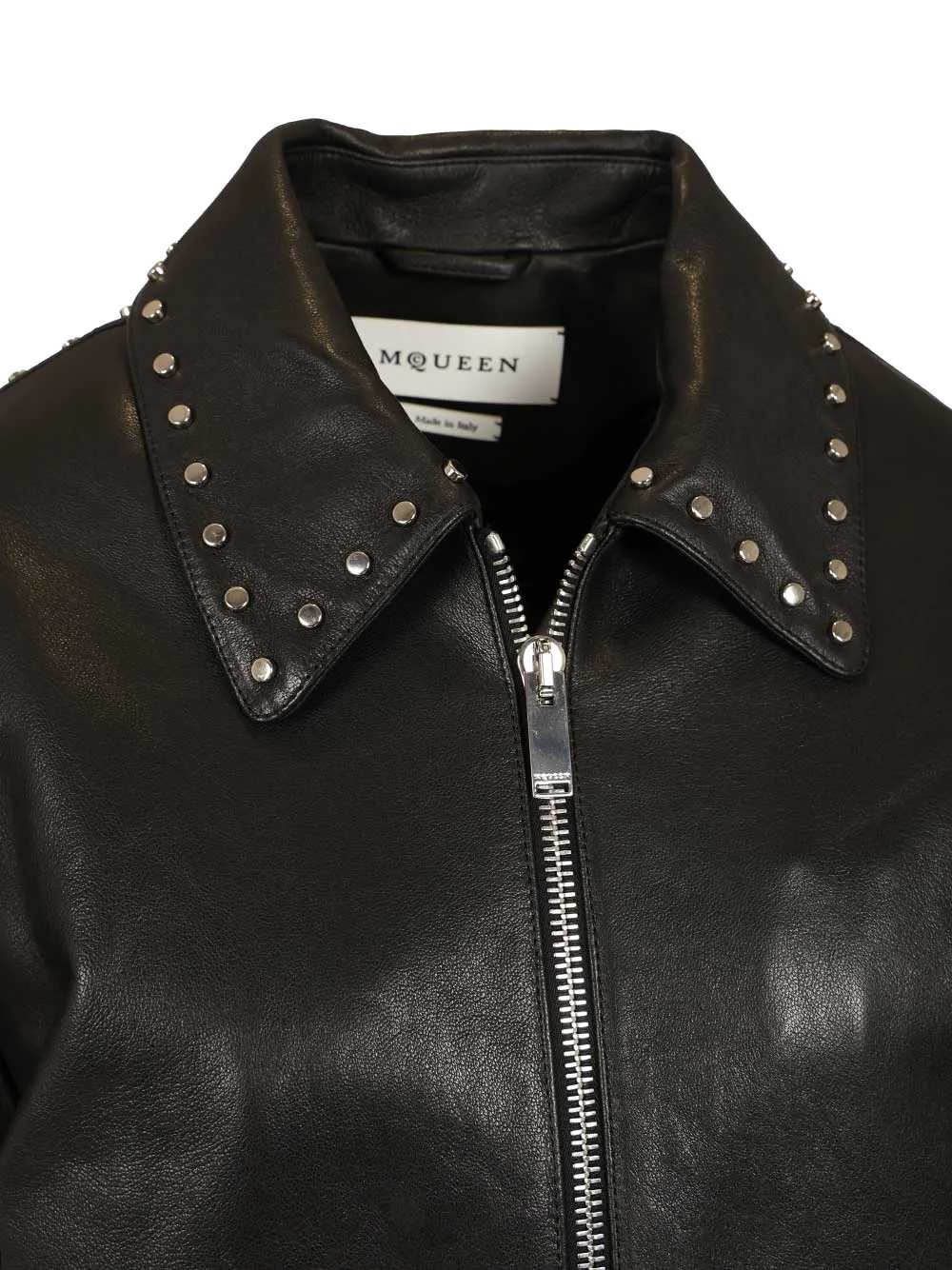 Leather Aviator Jacket Jackets Black sold by Wanan Luxury product image thumbnail 4