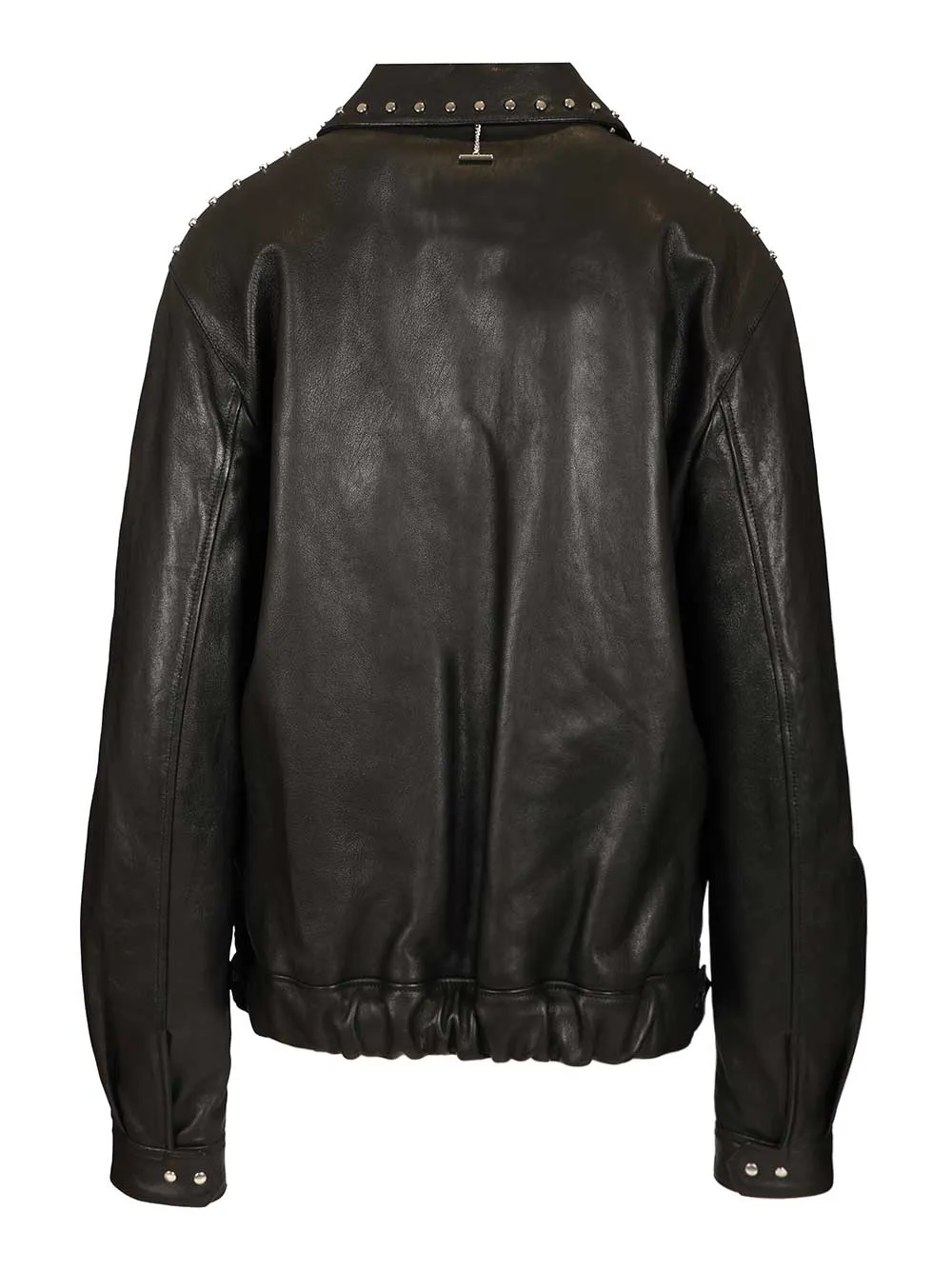Leather Aviator Jacket Jackets Black sold by Wanan Luxury product image thumbnail 2