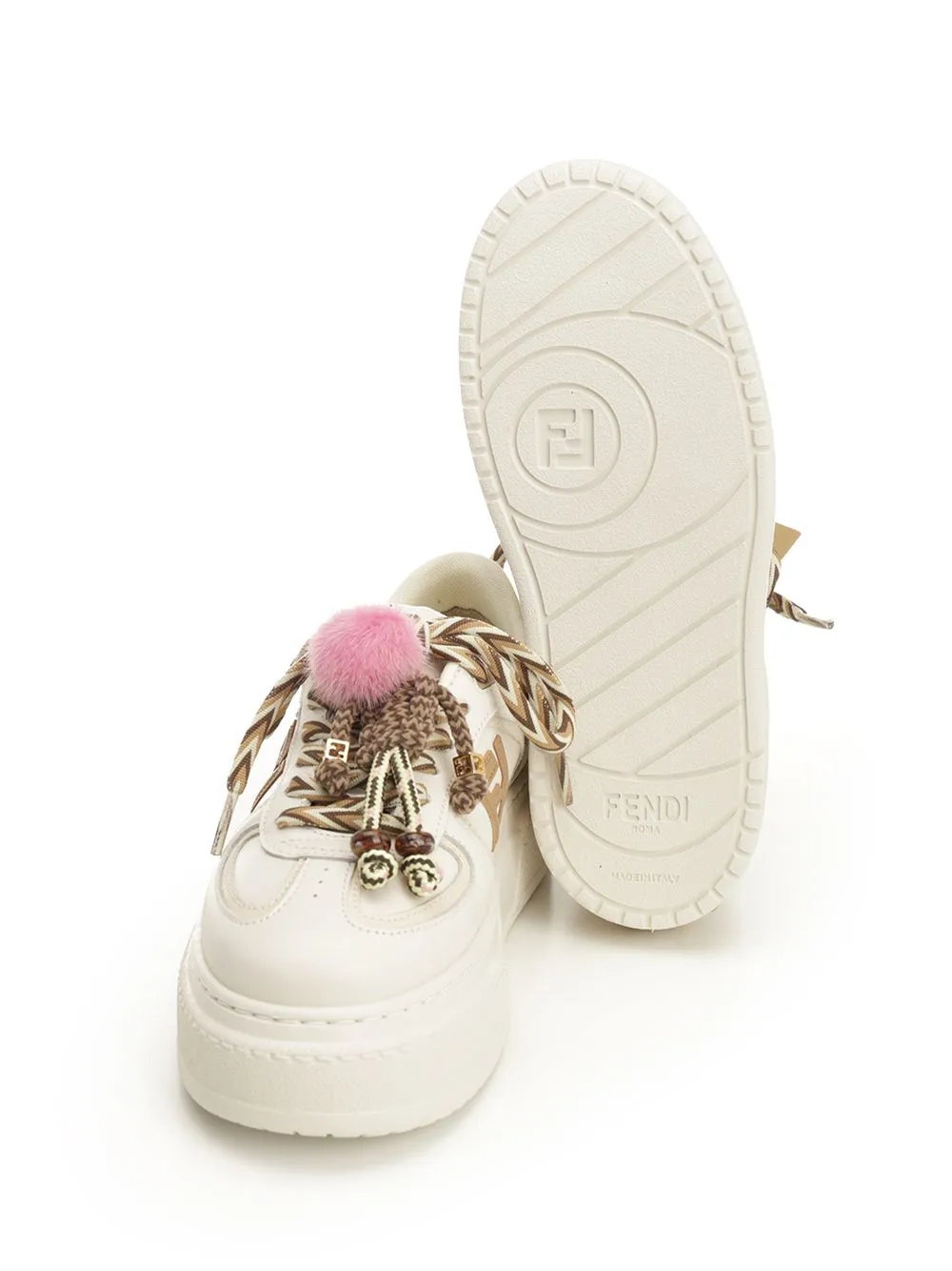Fendi Match Sneakers White sold by Wanan Luxury product image thumbnail 5
