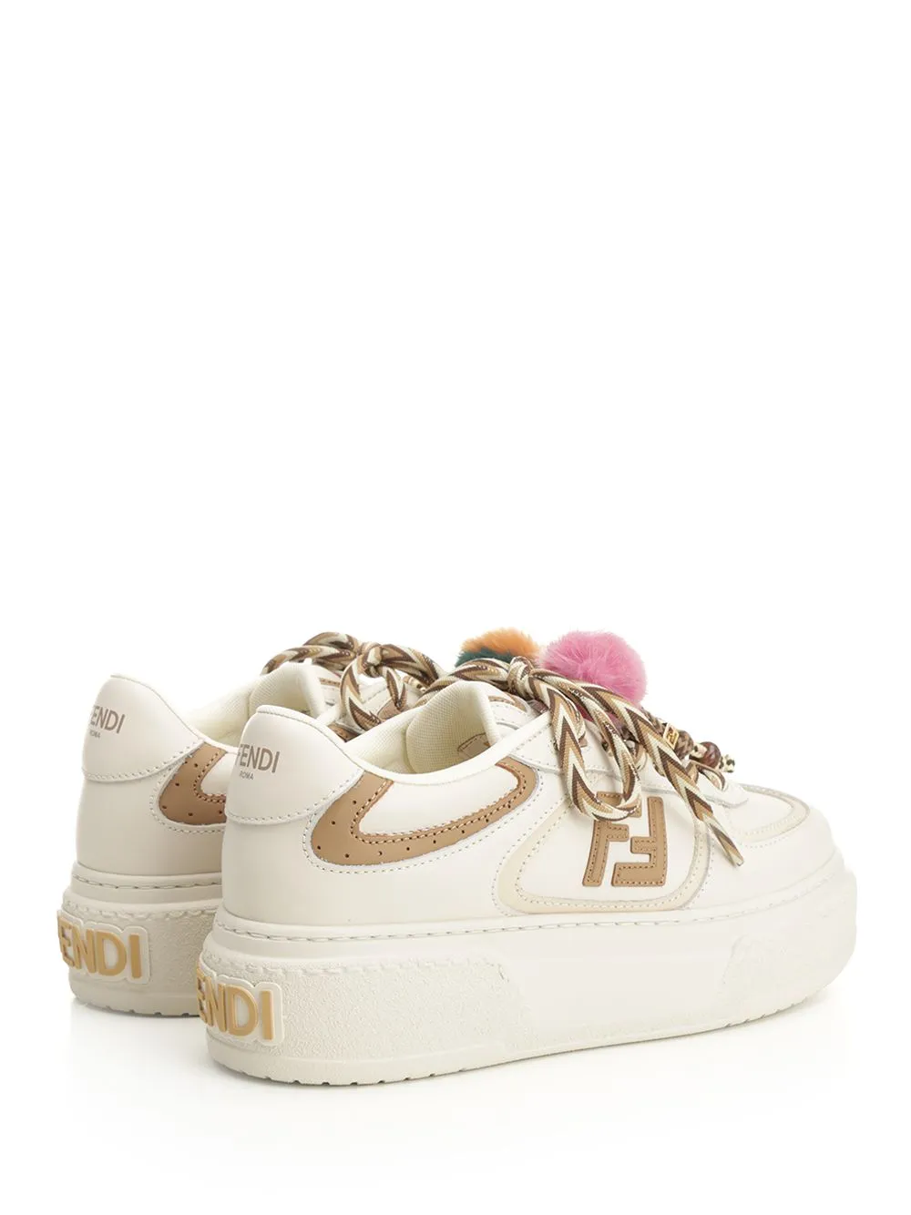 Fendi Match Sneakers White sold by Wanan Luxury product image thumbnail 3