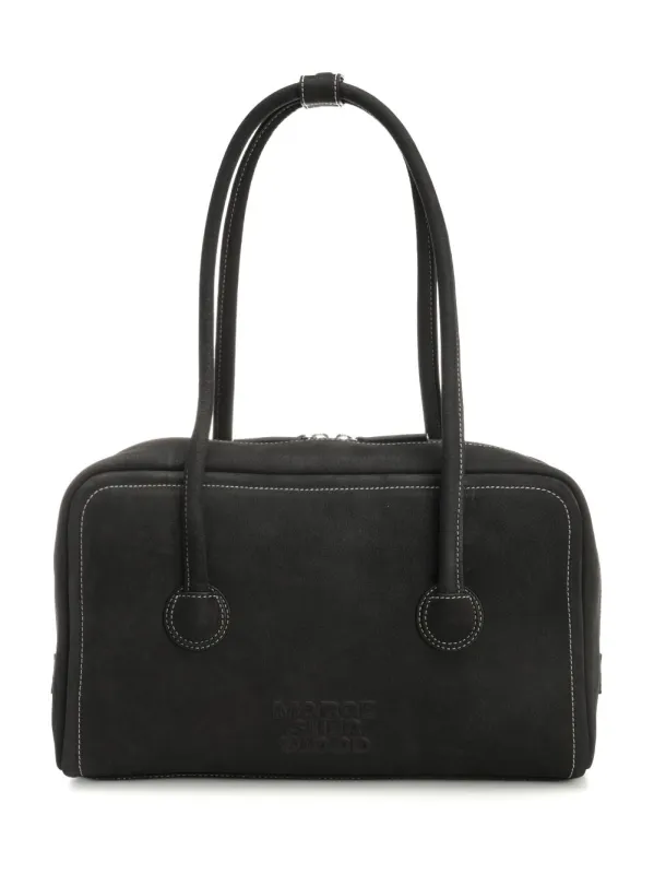 Soft Boston Handbags Black made by Marge Sherwood