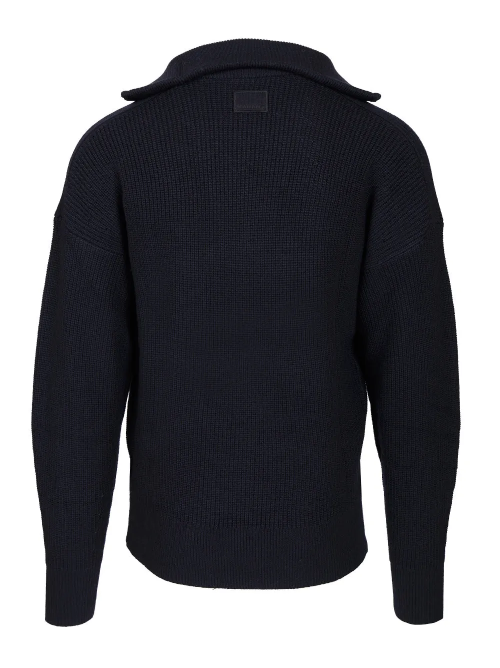Benny Zip-Up Turtleneck Sweater Polo Shirt Blue sold by Wanan Luxury product image thumbnail 2