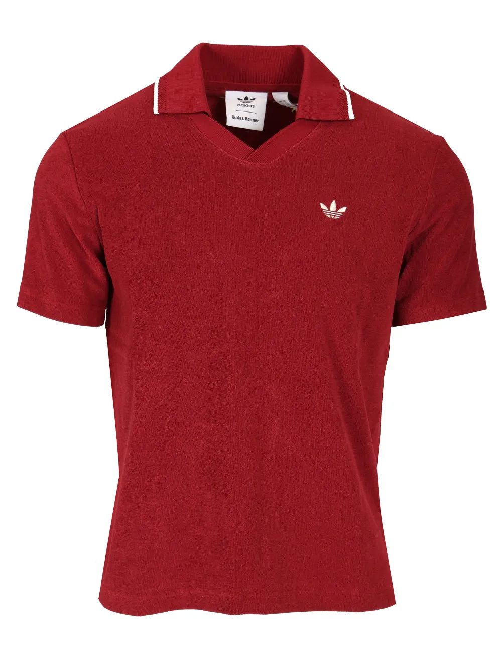 Terry Polo T-Shirt Bordeaux sold by Wanan Luxury