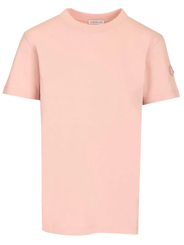 Cotton T-Shirt Rose made by Moncler