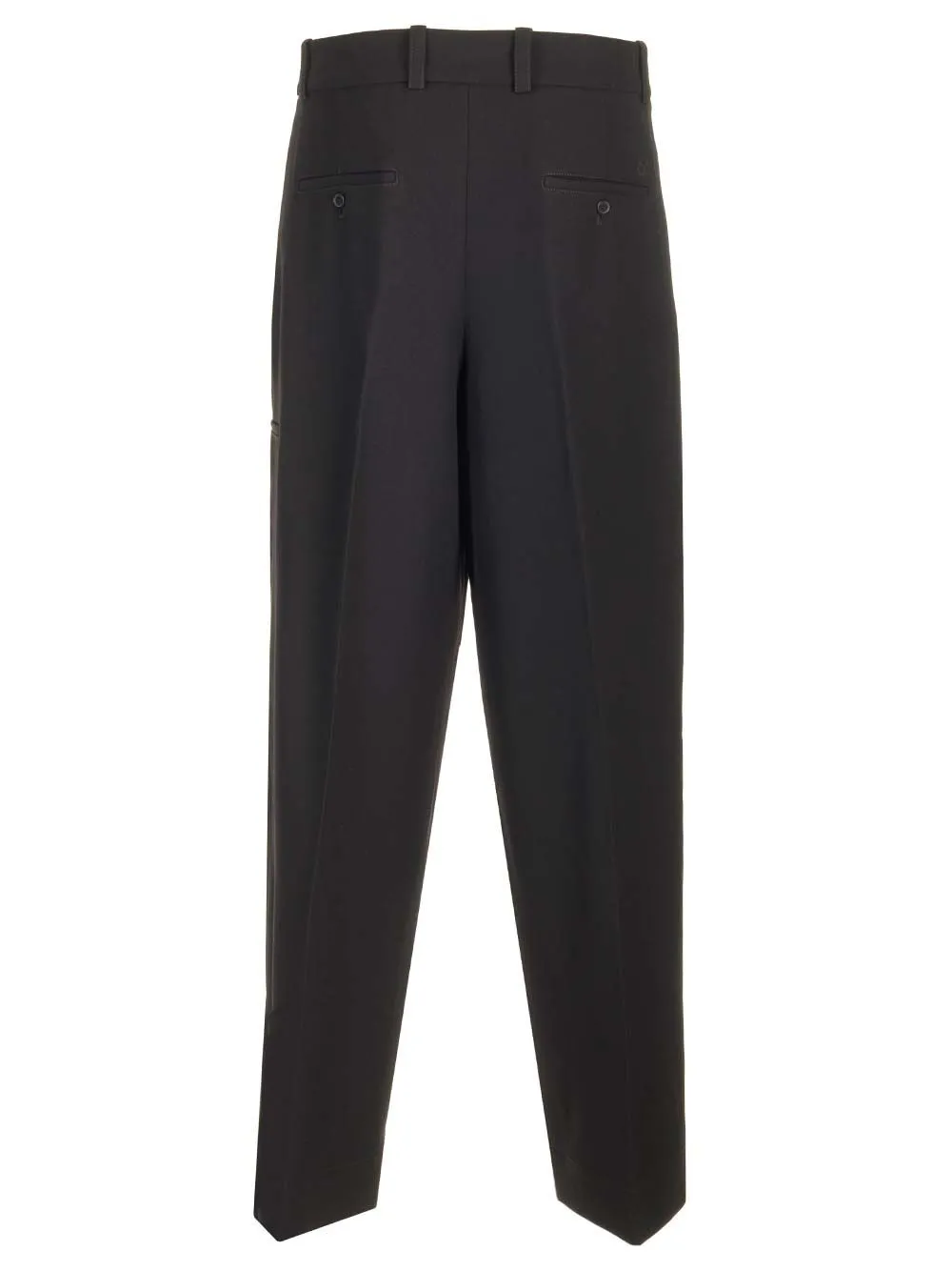 Virgin Wool Trousers Black sold by Wanan Luxury product image thumbnail 2
