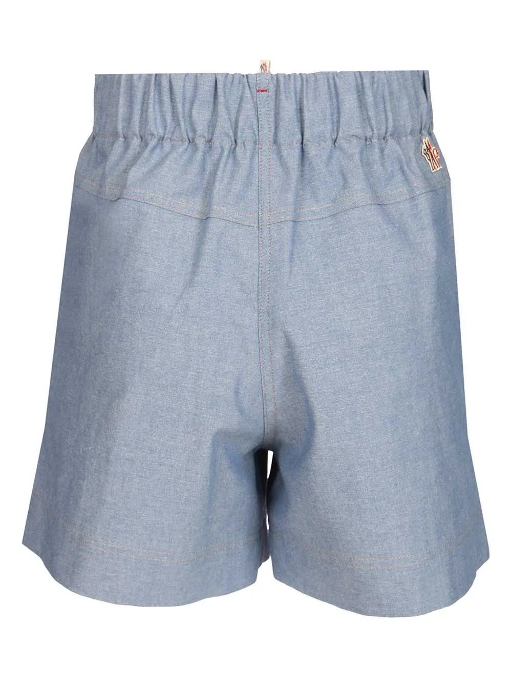 Chambray Cotton Shorts Trousers Light Blue sold by Wanan Luxury product image thumbnail 2