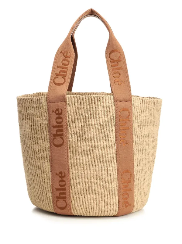 Woody Shoulder Bags Brown made by Chloe