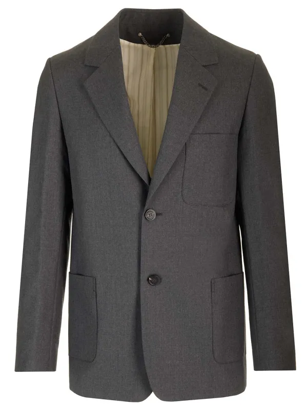 Tailored Jacket Jackets Grey made by Golden Goose