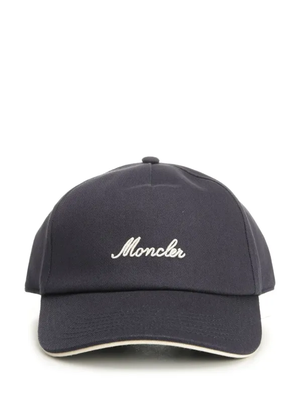 Baseball Cap Hats Blue made by Moncler
