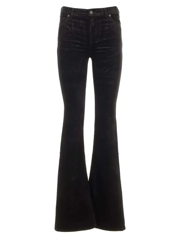 Velvet Flared Jeans Black sold by Wanan Luxury