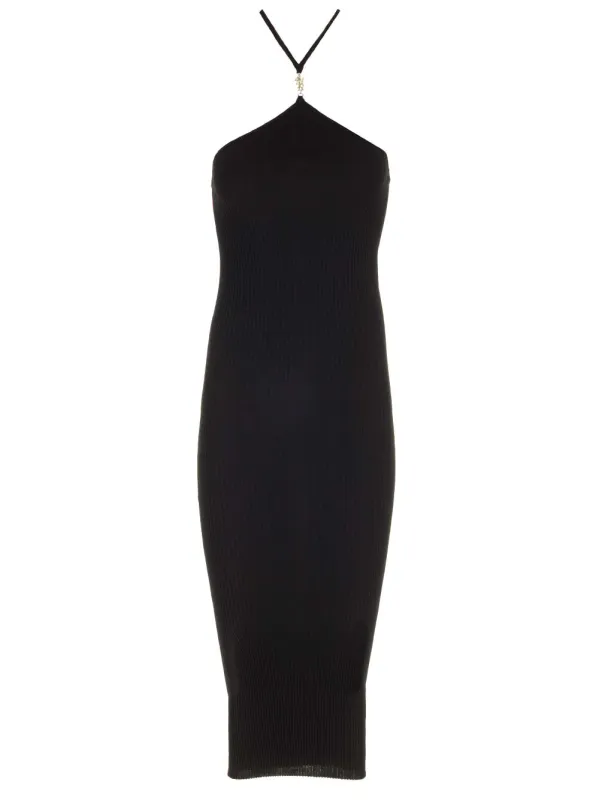 Ribbed Cotton Dresses Black made by AMIRI