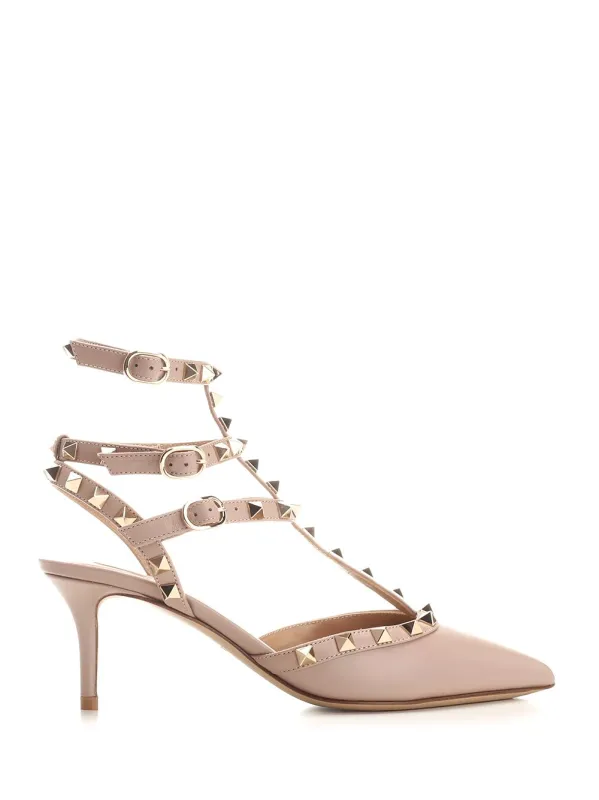 Rockstud Pumps Beige made by Valentino Garavani