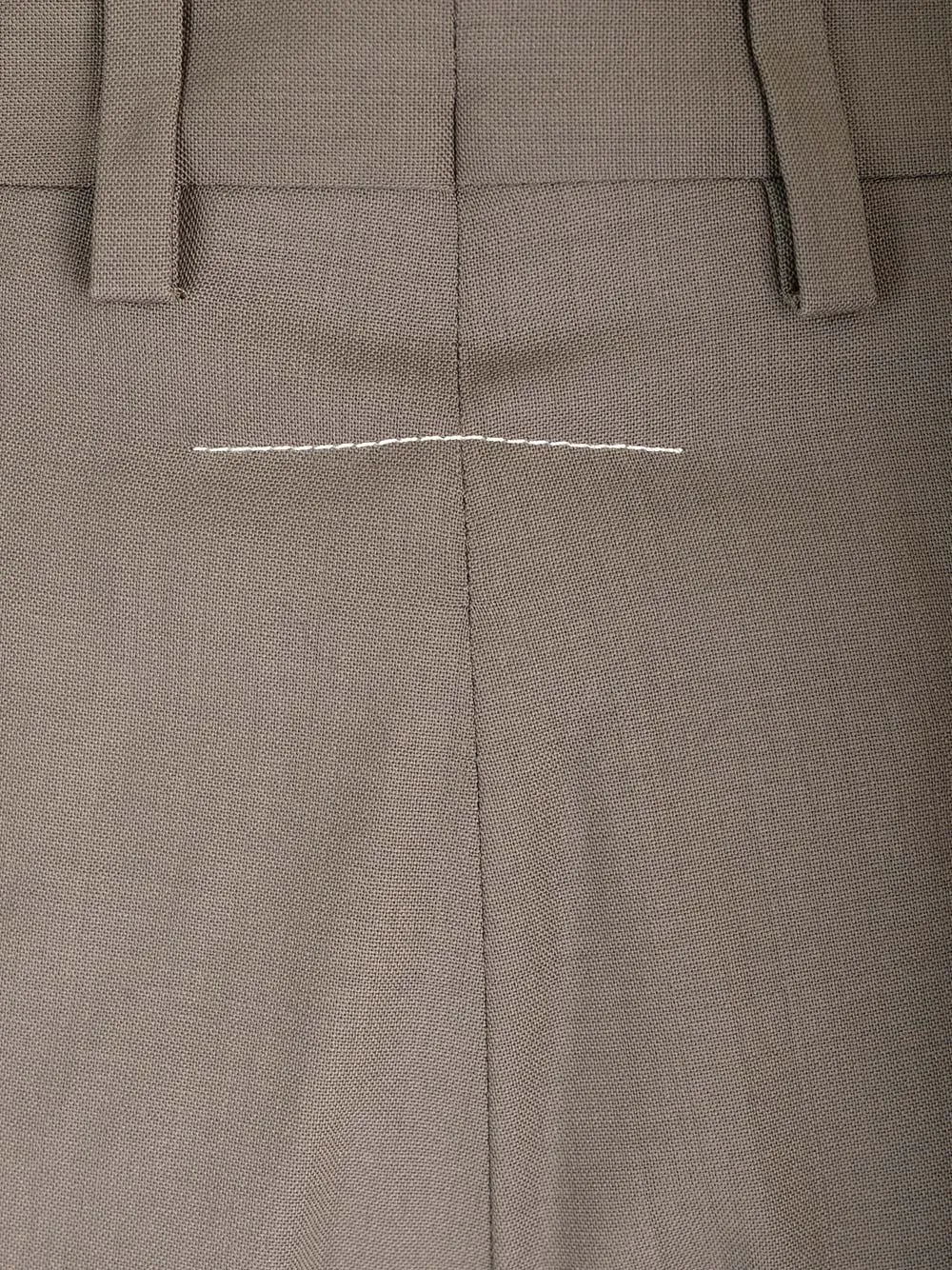 Tailored Wool Trousers Brown sold by Wanan Luxury product image thumbnail 5