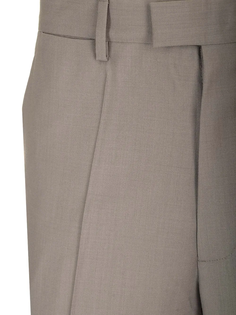 Tailored Wool Trousers Brown sold by Wanan Luxury product image thumbnail 4