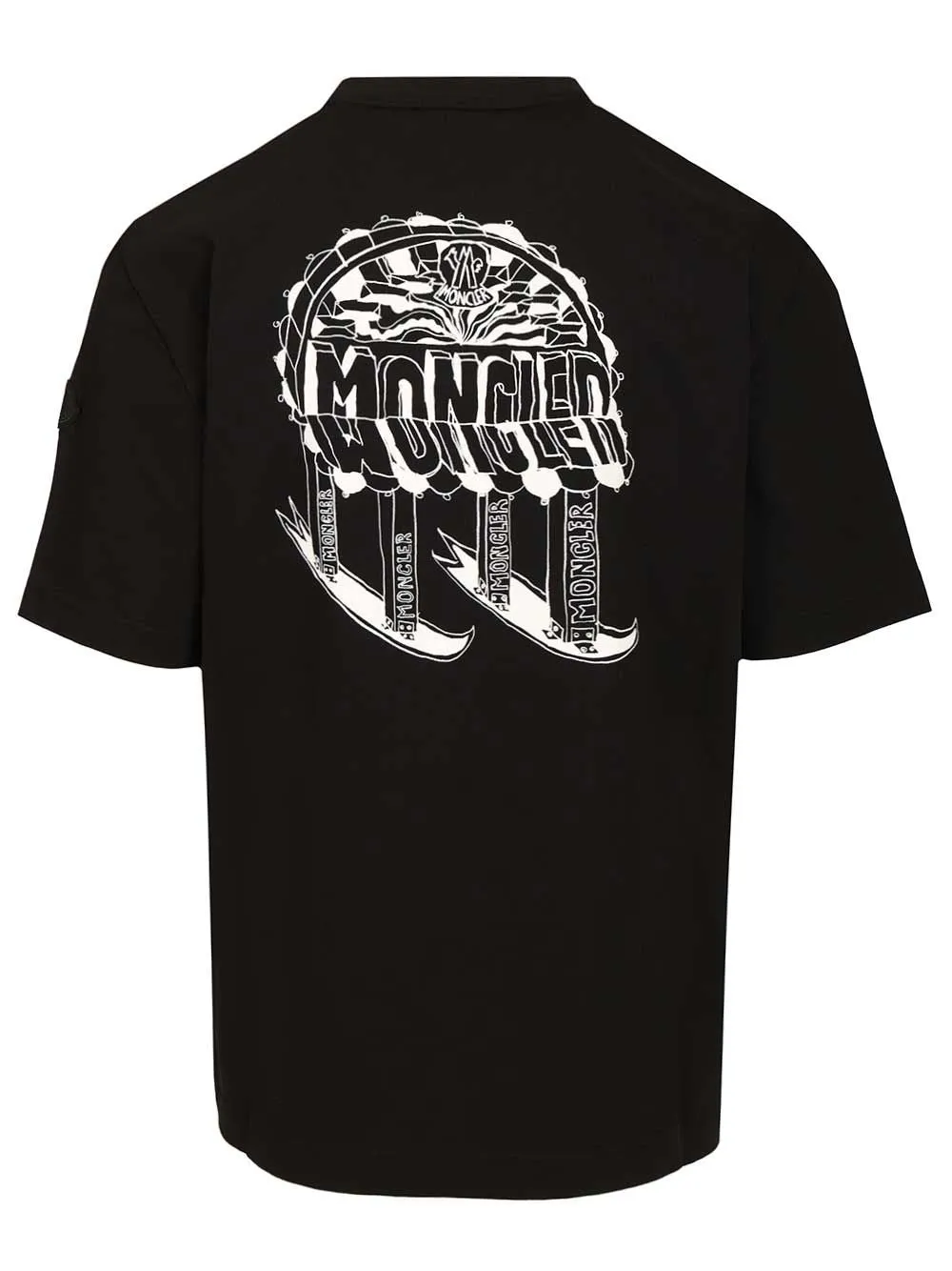 Cotton Jersey T-Shirt Black sold by Wanan Luxury product image thumbnail 2