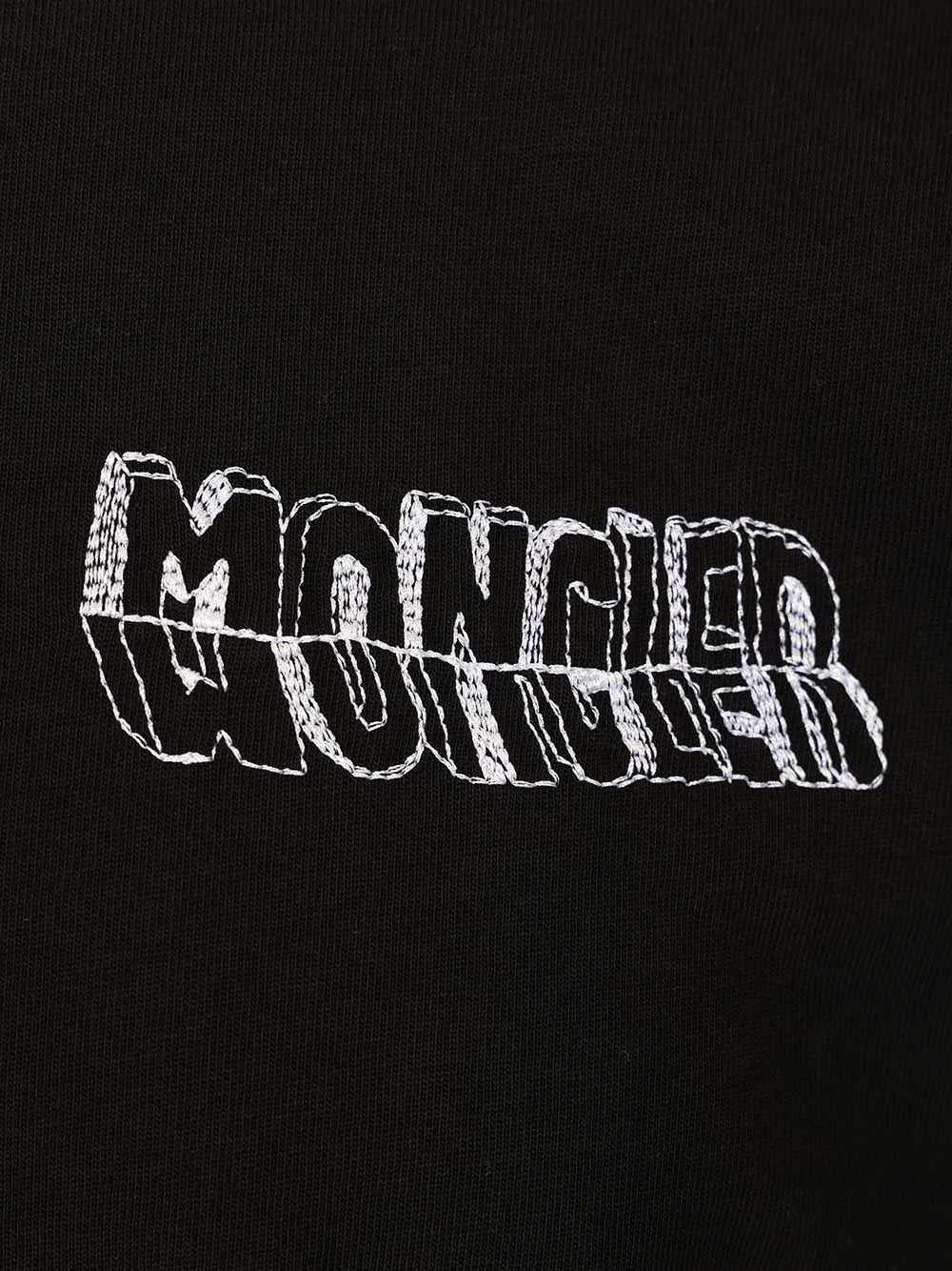 Cotton Jersey T-Shirt Black sold by Wanan Luxury product image thumbnail 3