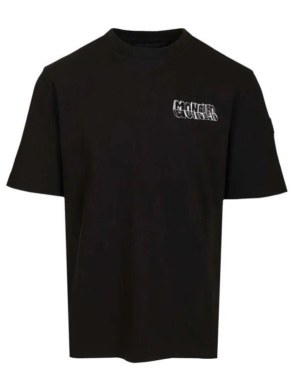 Cotton Jersey T-Shirt Black made by Wanan Luxury