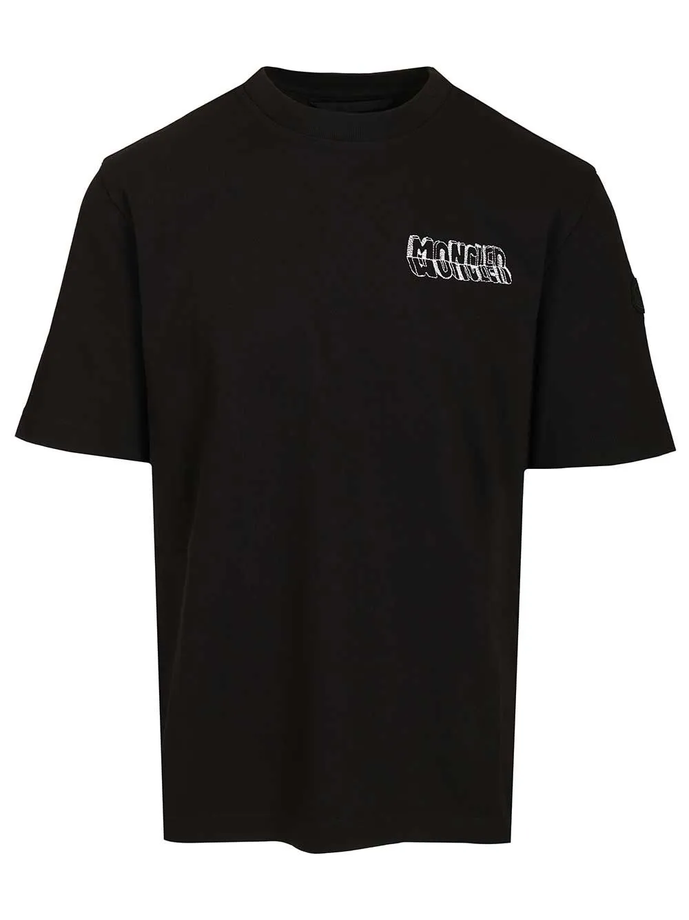 Cotton Jersey T-Shirt Black sold by Wanan Luxury