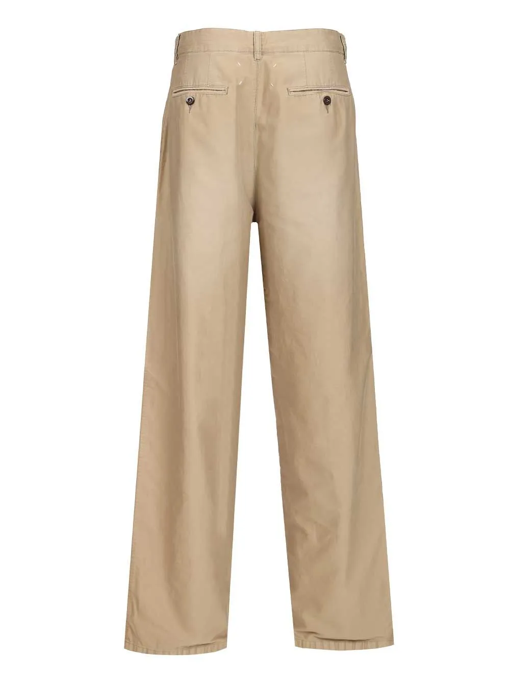 Cotton Trousers Beige sold by Wanan Luxury product image thumbnail 2