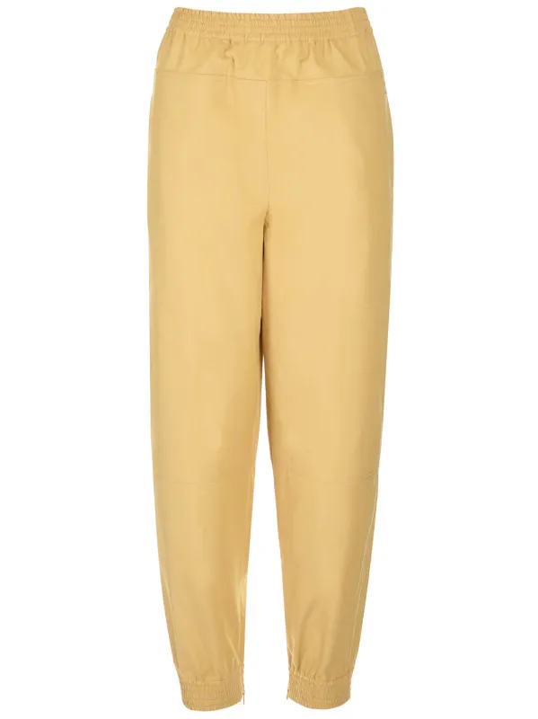 Elasticated Trousers Yellow made by Loewe