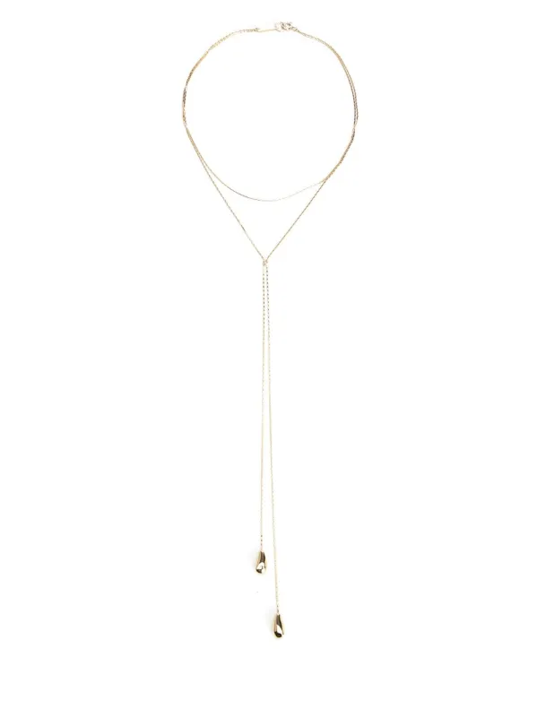 Long Necklace-Ga Jewelry Gold made by Wanan Luxury