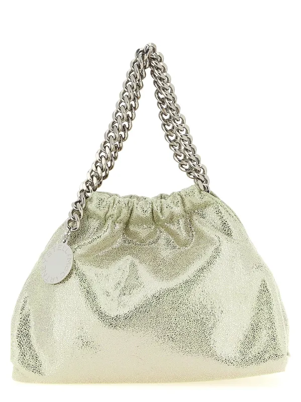 Falabella Mini Drawstring Hand Bags Green sold by Wanan Luxury