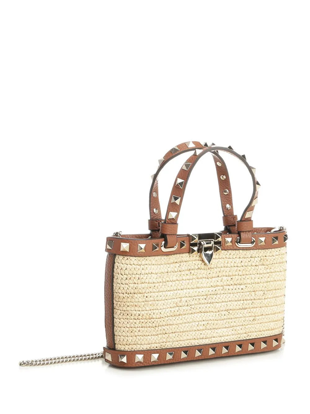 Rockstud Handbags Beige sold by Wanan Luxury product image thumbnail 2
