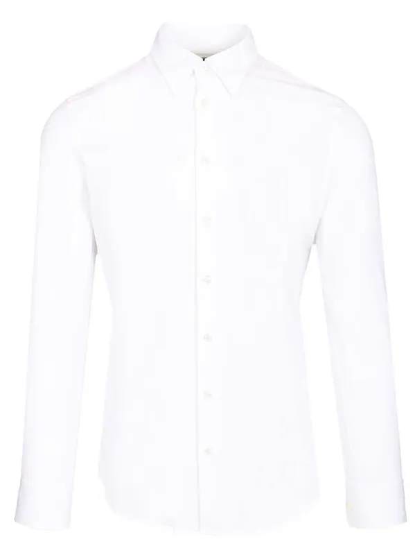 Classic Cotton Shirt Shirts White made by Giorgio Armani