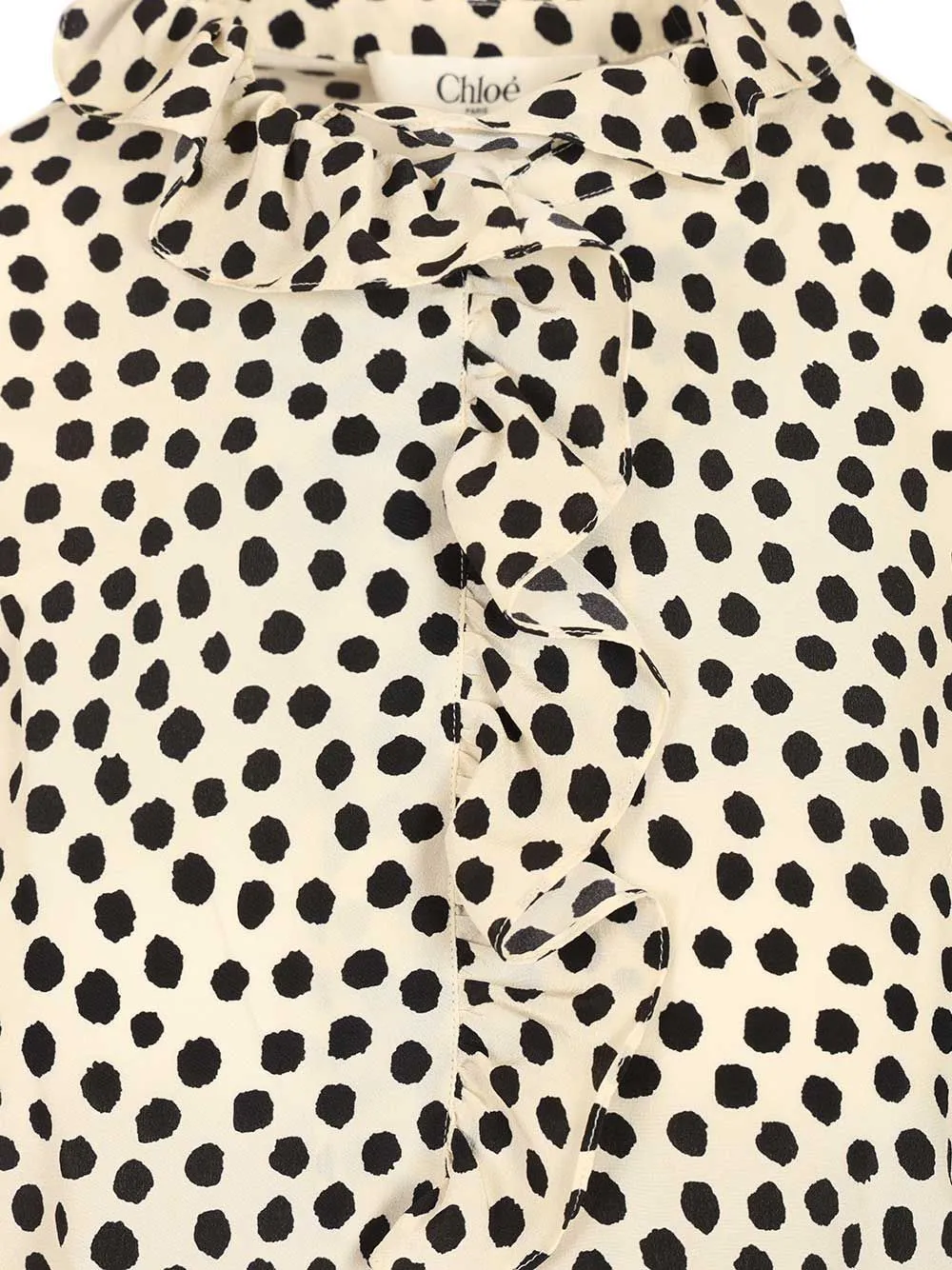 Ruffle Top T-Shirt Beige sold by Wanan Luxury product image thumbnail 4