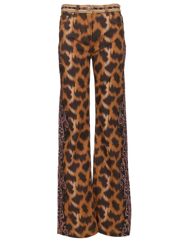 Animalier Jean Jeans Animalier made by Etro