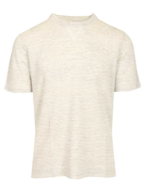 Striped T-Shirt Beige sold by Wanan Luxury
