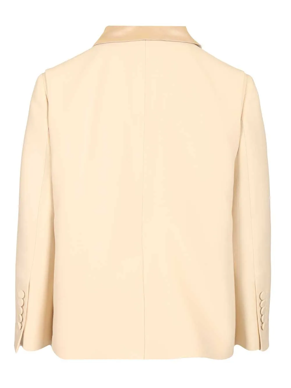 Double-Breasted Wool Blazer Jackets Rose sold by Wanan Luxury product image thumbnail 2