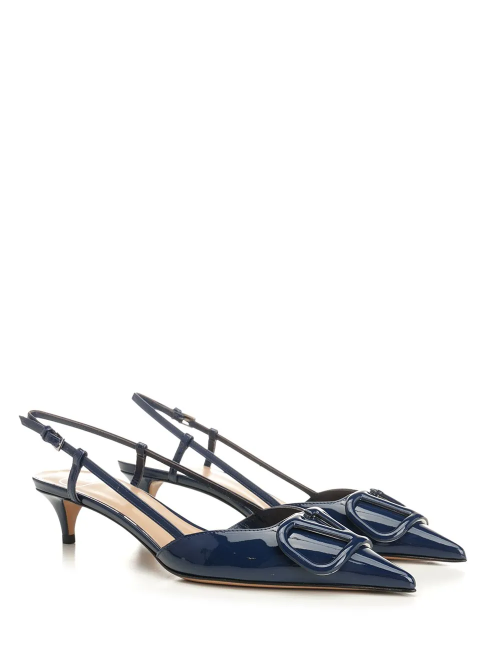 Vlogo Signature Slingback Pump Pumps Blue sold by Wanan Luxury product image thumbnail 2