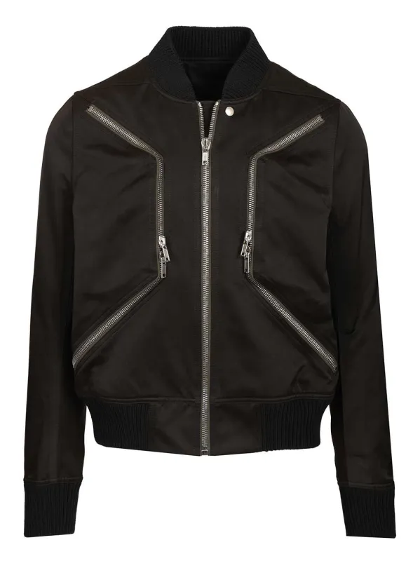 Heizer Flight Nylon Jacket Jackets Black made by Rick Owens