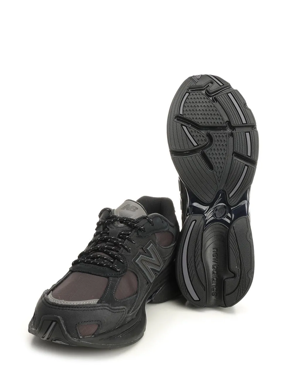 2010 Suede And Mesh Sneakers Black sold by Wanan Luxury product image thumbnail 4