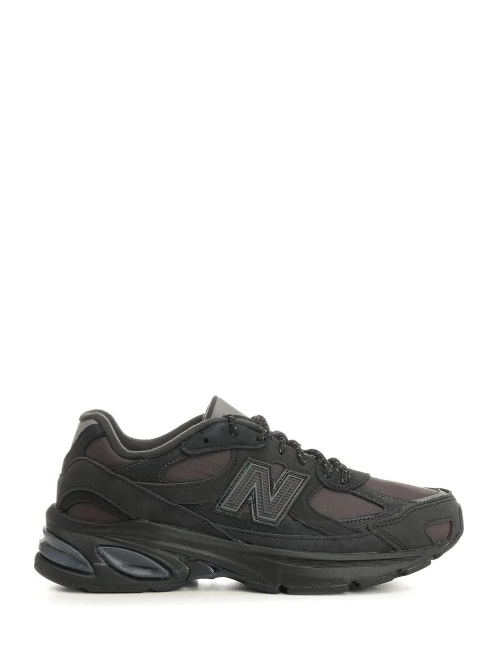 2010 Suede And Mesh Sneakers Black sold by Wanan Luxury
