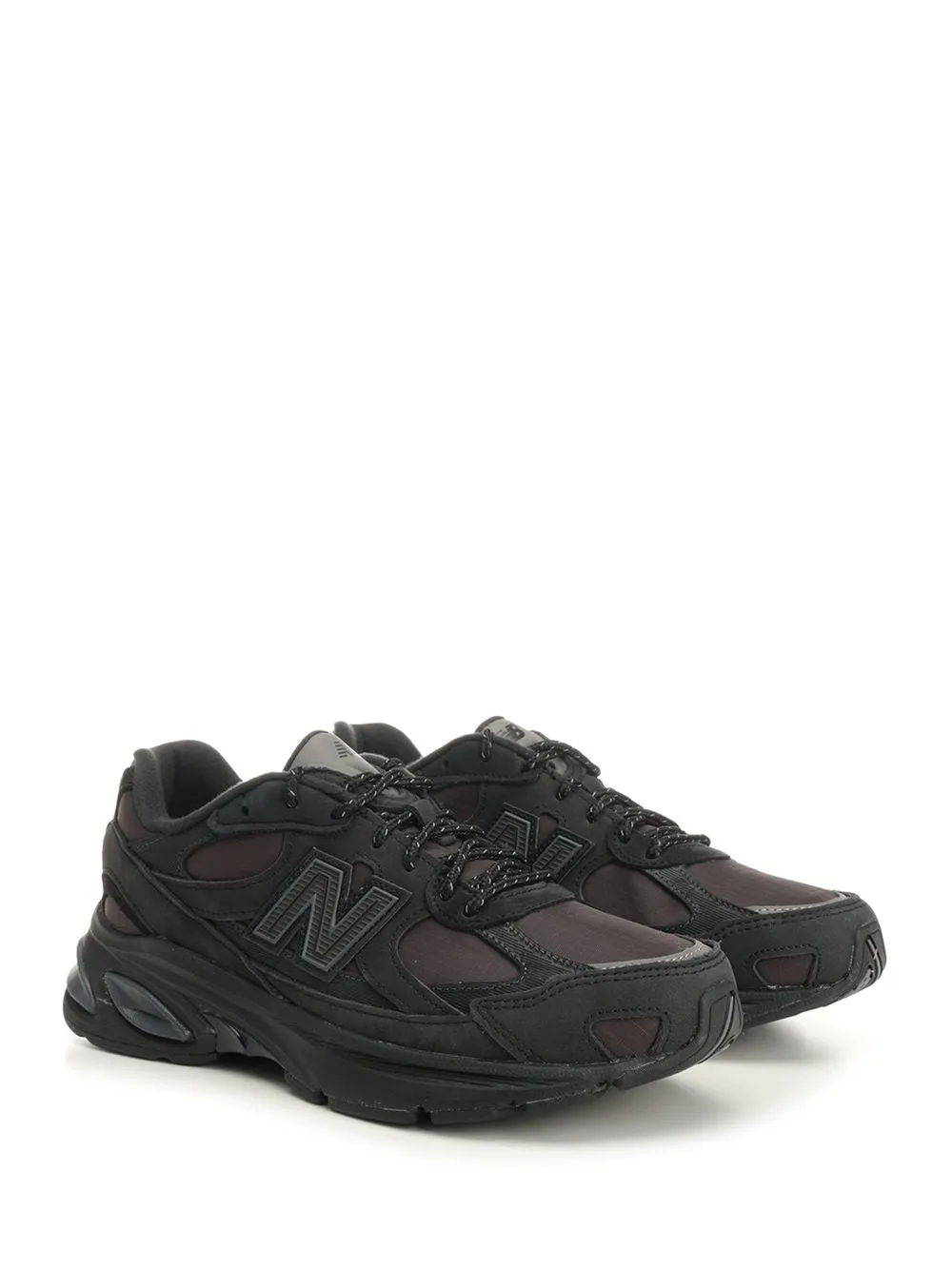 2010 Suede And Mesh Sneakers Black sold by Wanan Luxury product image thumbnail 3