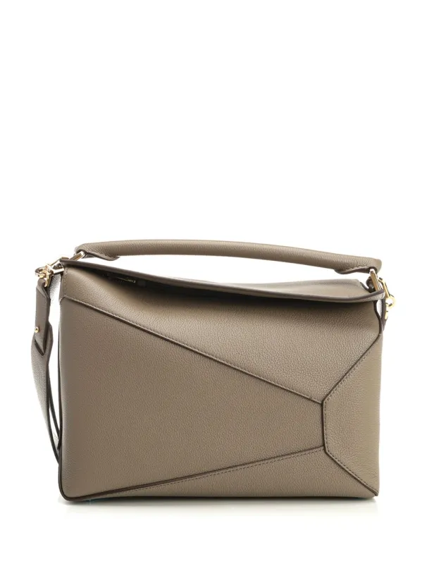 Medium Puzzle Edge Bag Handbags Grey made by Loewe