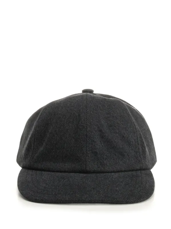 Denim Cap Hats Black made by Ami