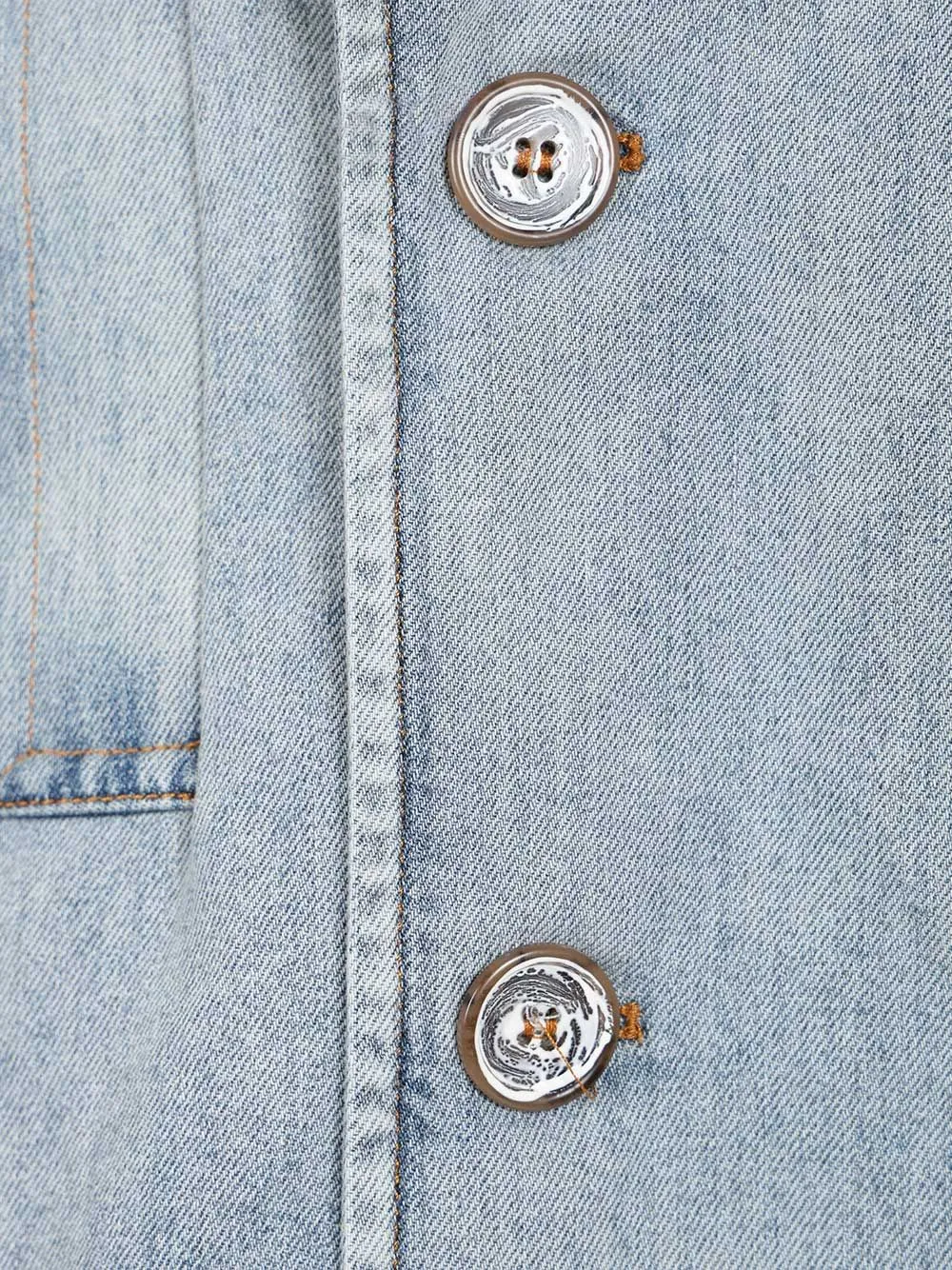 Denim Peacoat Coats Blue sold by Wanan Luxury product image thumbnail 5