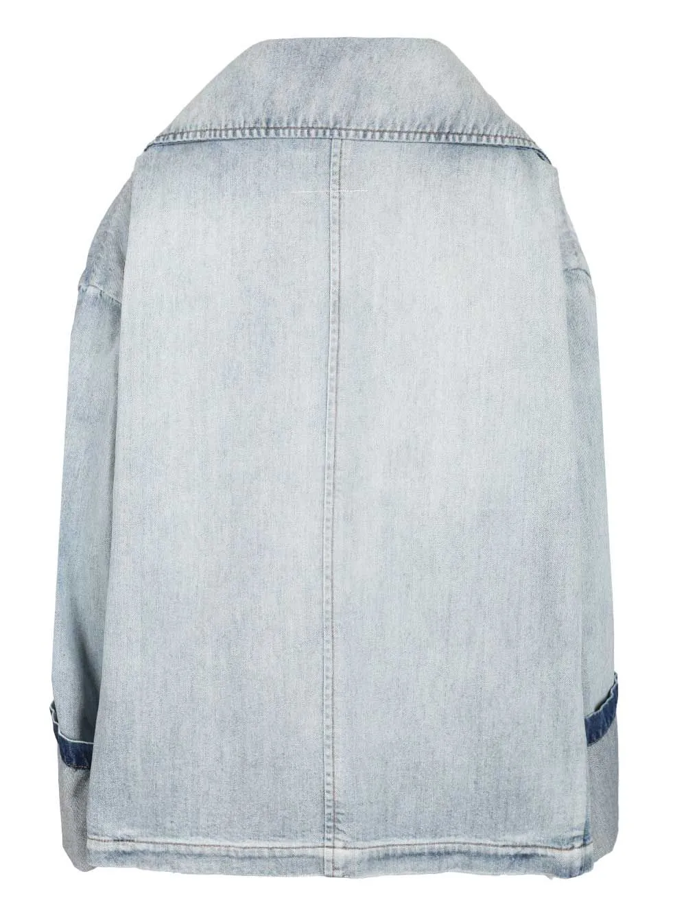 Denim Peacoat Coats Blue sold by Wanan Luxury product image thumbnail 2