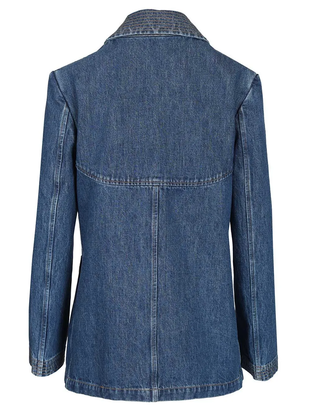 Denim Jacket Jackets Blue sold by Wanan Luxury product image thumbnail 2