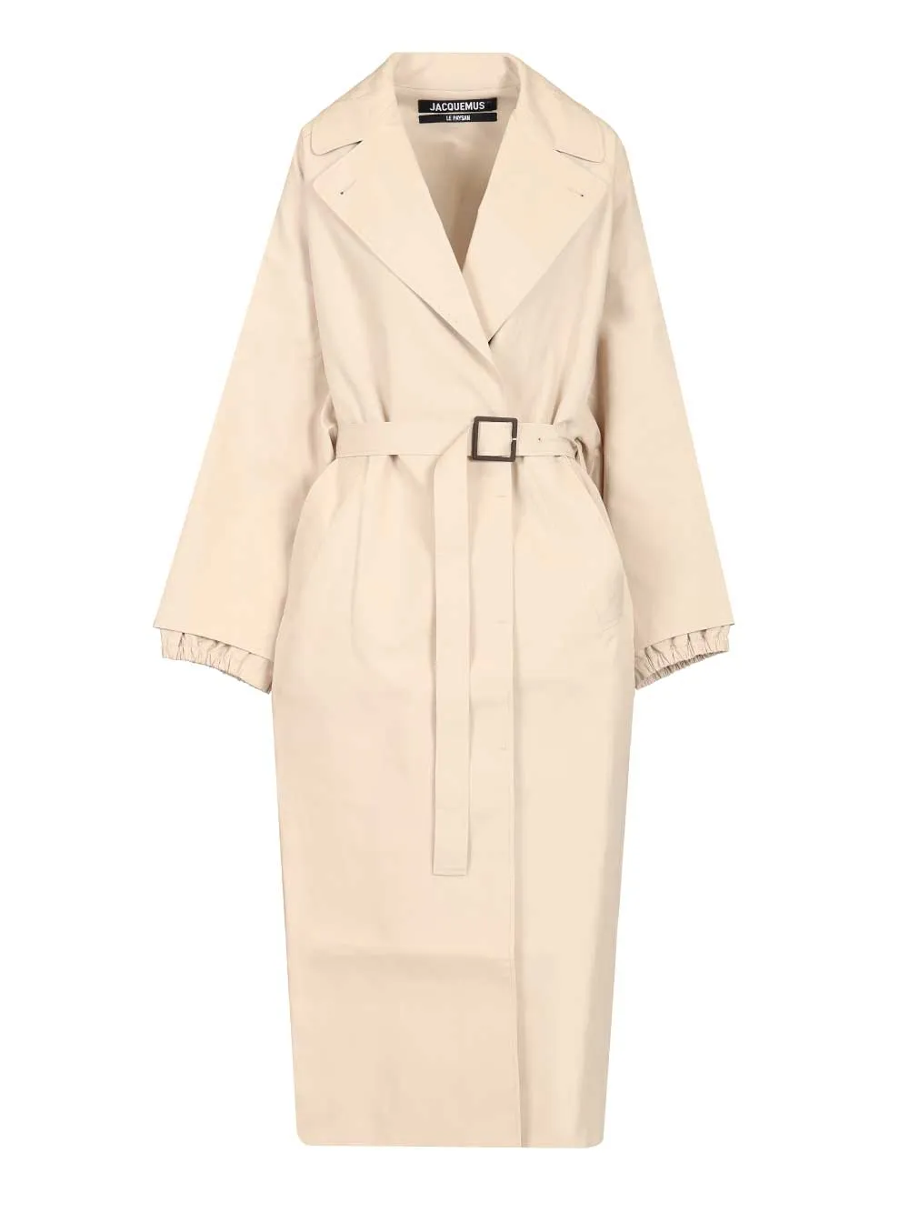 Trapezi Trench Coat Coats White sold by Wanan Luxury