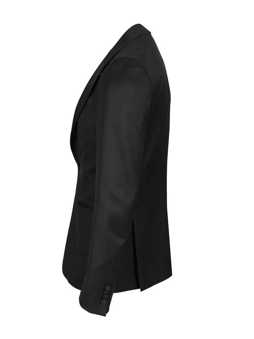 Wool And Mohair Tuxedo Dresses Black sold by Wanan Luxury product image thumbnail 3