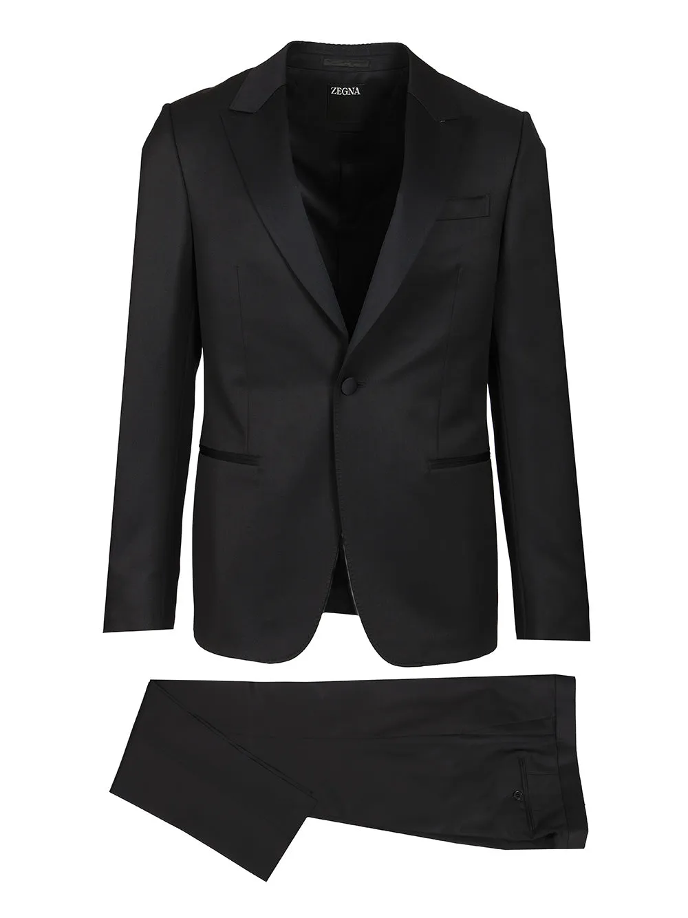 Wool And Mohair Tuxedo Dresses Black sold by Wanan Luxury