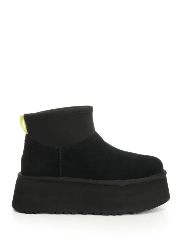 Classic Mini Dipper Boots Black made by UGG